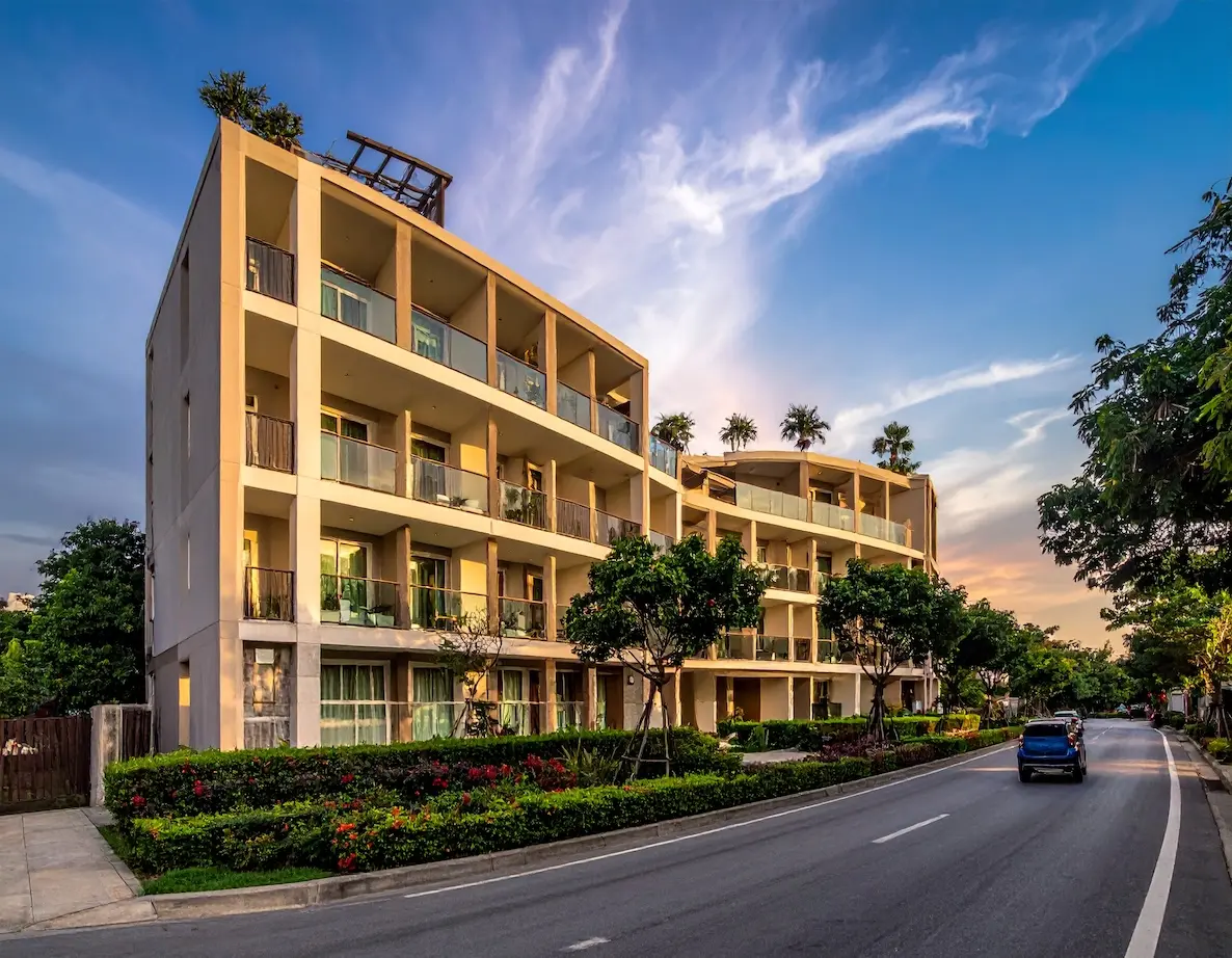Apartmenthaus in Bangkok Thailand